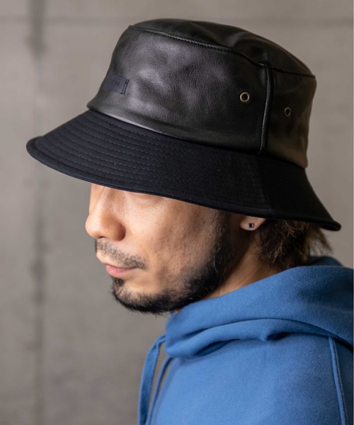 無（ム）の「PU＆ツイルバケットHAT（ハット・メンズ・その他/その他1・FREE）」の13枚目の写真