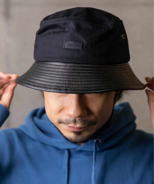 無（ム）の「PU＆ツイルバケットHAT（ハット・メンズ・その他/その他1・FREE）」の16枚目の写真