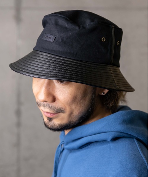 無（ム）の「PU＆ツイルバケットHAT（ハット・メンズ・その他/その他1・FREE）」の18枚目の写真