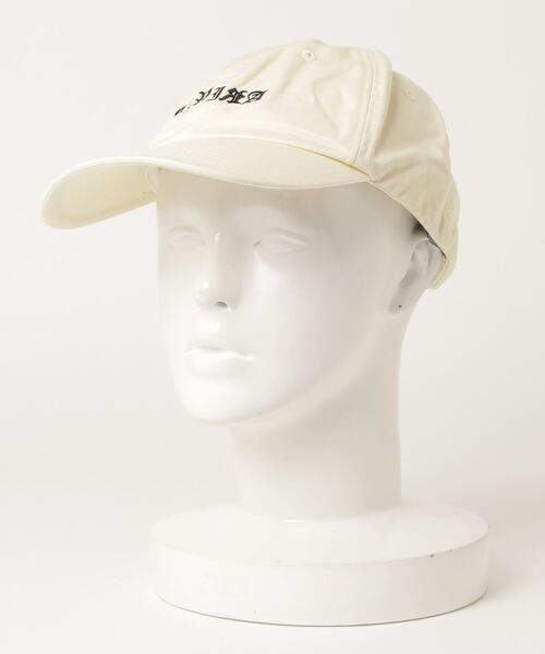 ELVIRA（エルヴィラ）の「ELVIRA / エルヴィラ：OLD ENGLISH PIGMENT LOW CAP：17EL-SS-48[WAX]（キャップ・メンズ・ピンク/ベージュ系その他・FREE）」の2枚目の写真