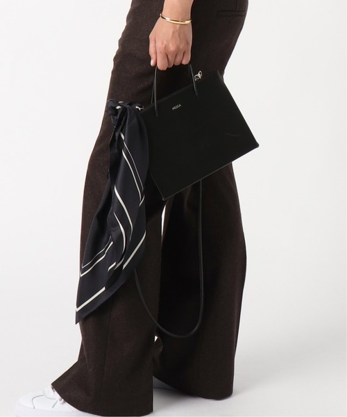 AP STUDIO（エーピーストゥディオ）の「SCENTOF シルクサテンスカーフ（バンダナ/スカーフ・レディース・ブラック/アイボリー・FREE）」の16枚目の写真