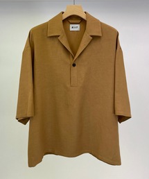 KIIT（キート）の「KIIT キート / OPEN COLLAR P/O SHIRT オーバーサイズ オープンカラープルオーバーシャツ セットアップ / KIM-B98-202（シャツ/ブラウス）」