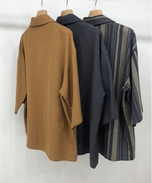 KIIT（キート）の「KIIT キート / OPEN COLLAR P/O SHIRT オーバー 