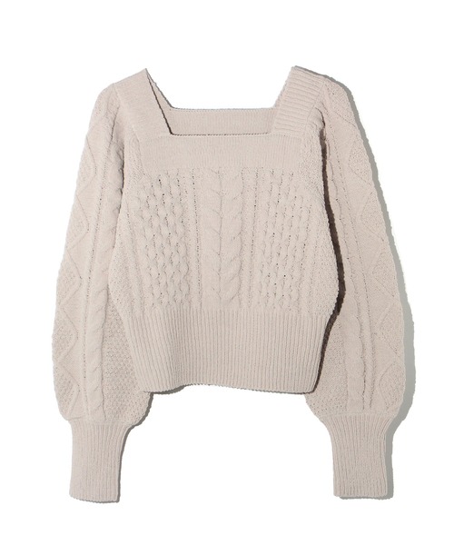 NOMAE（ノーマエ）の「モールケーブルニット（ニット/セーター）」 - WEAR