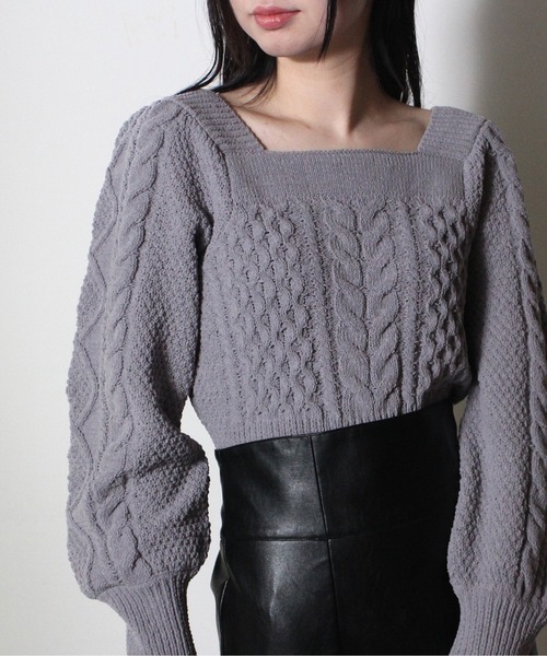 NOMAE（ノーマエ）の「モールケーブルニット（ニット/セーター）」 - WEAR