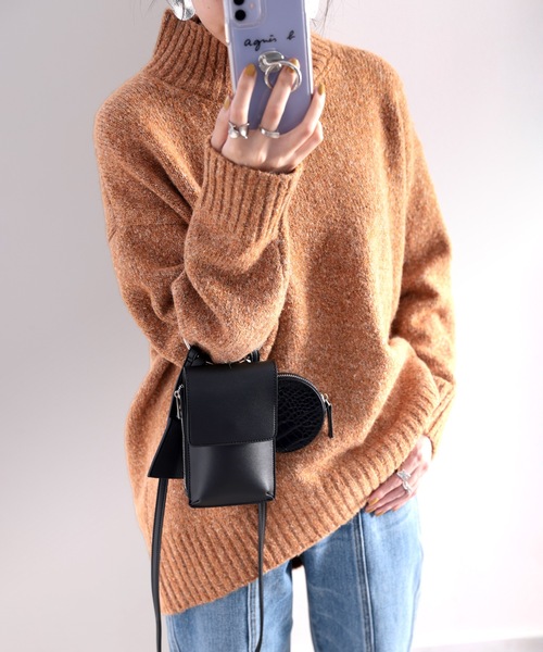 classicalelf（クラシカルエルフ）の「自由にアレンジ♪マルチポーチショルダーバッグ（ショルダーバッグ・レディース・ブラック/ベージュ・ONE SIZE）」の6枚目の写真