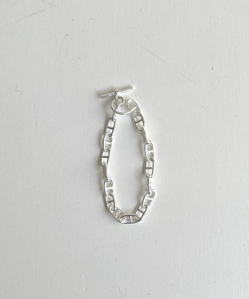 CANAL JEAN（キャナルジーン）の「Pt(ピーティー) アンカーブレス（ブレスレット・レディース・シルバー/ゴールド・ONE SIZE）」の6枚目の写真