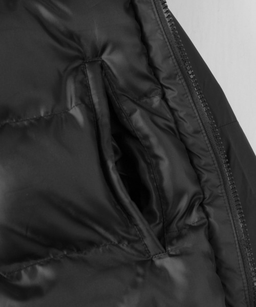 LOGOS park（ロゴスパーク）の「【LOGOS/ロゴス】ファイバーダウンジャケット/【撥水】【防風】（ダウンジャケット/コート・メンズ・ブラック/ブラウン/ブラック系その他/パープル/カーキ・M/L/XL）」の12枚目の写真