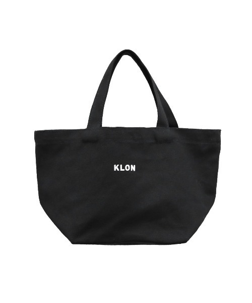 KLON(クローン)の「KLON CANVAS DRAWSTRING TOTE(トートバッグ・レディース・ブラック・ONE SIZE)」の1枚目の写真