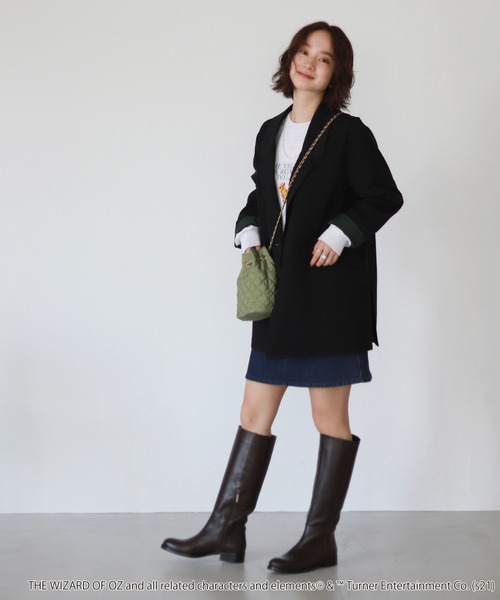 SLOBE citron.(スローブシトロン)の「SLOBE citron.Thewizard of OZ DogTEE【手洗い可能】◆(Tシャツ/カットソー・レディース・グレー系その他・FREE)」の7枚目の写真