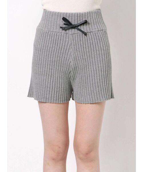 MURUA（ムルーア）の「リブニットキュロット（その他パンツ・レディース・ブラック/グレー/モカ・FREE）」の15枚目の写真