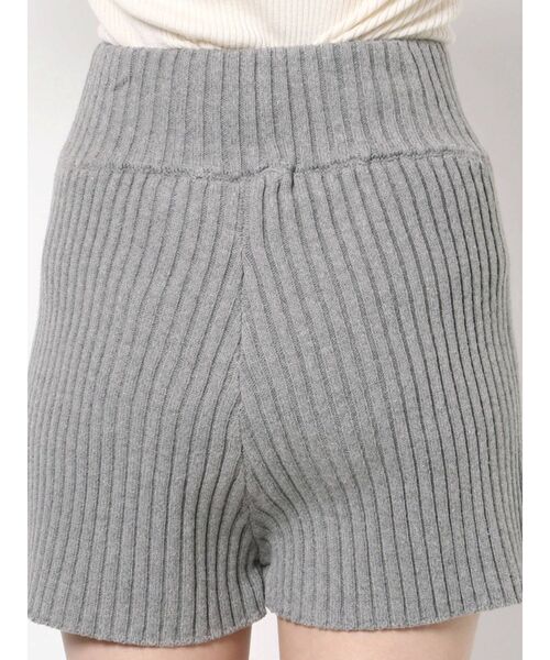 MURUA（ムルーア）の「リブニットキュロット（その他パンツ・レディース・ブラック/グレー/モカ・FREE）」の21枚目の写真