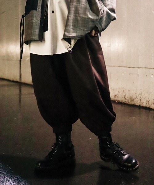 rovtski(ロフトスキー)の「コットンバルーンパンツ(その他パンツ・レディース・ブラック/ブラウン・FREE)」の1枚目の写真