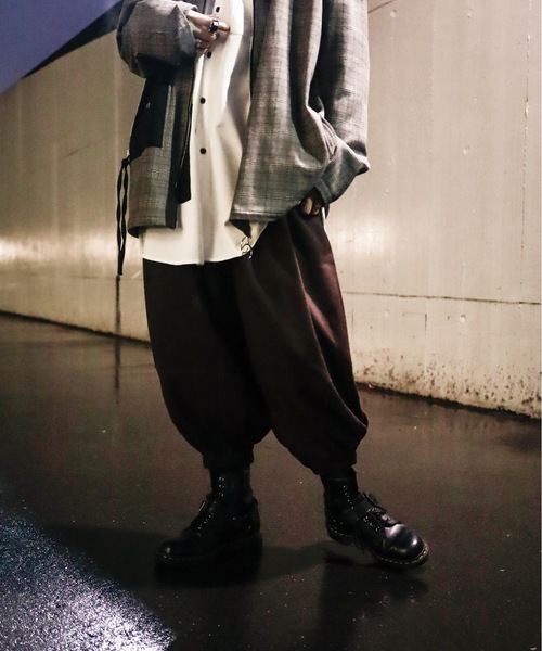 rovtski(ロフトスキー)の「コットンバルーンパンツ(その他パンツ・レディース・ブラック/ブラウン・FREE)」の9枚目の写真