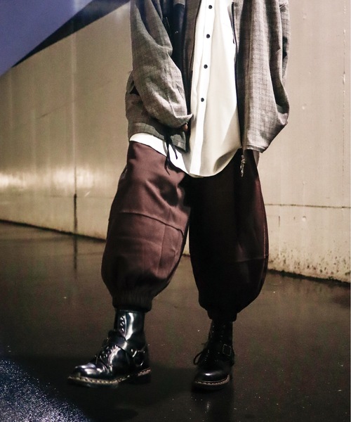 rovtski(ロフトスキー)の「コットンバルーンパンツ(その他パンツ・レディース・ブラック/ブラウン・FREE)」の6枚目の写真