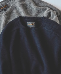 BEAMS PLUS / 9ゲージ クルーネックニット