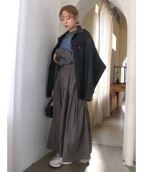 Ungrid（アングリッド）の「ビッグシルエットデニムジャケット（デニム