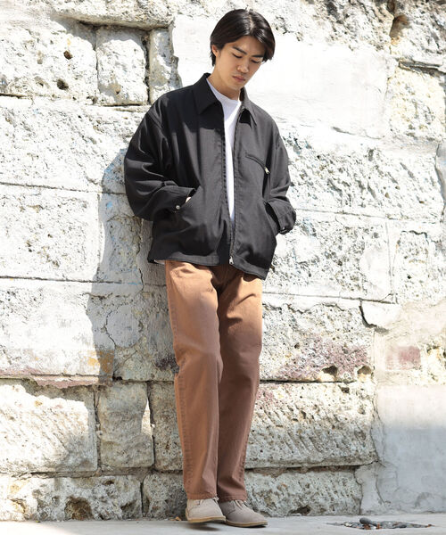 BEAMS（ビームス）の「BEAMS / ガーメントダイ カラーデニム（デニムパンツ・メンズ・ブラウン/グリーン・SMALL/MEDIUM/LARGE/X-LARGE）」の3枚目の写真