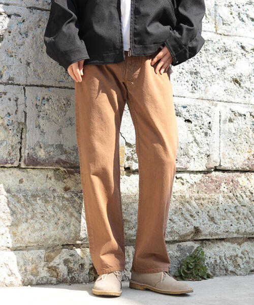 BEAMS（ビームス）の「BEAMS / ガーメントダイ カラーデニム（デニムパンツ・メンズ・ブラウン/グリーン・SMALL/MEDIUM/LARGE/X-LARGE）」の8枚目の写真