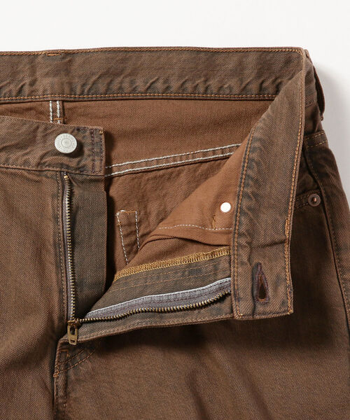 BEAMS（ビームス）の「BEAMS / ガーメントダイ カラーデニム（デニムパンツ・メンズ・ブラウン/グリーン・SMALL/MEDIUM/LARGE/X-LARGE）」の22枚目の写真