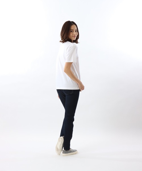 HANES(ヘインズ)の「【Hanes/ヘインズ】レディース ジャパンフィット【2枚組】ボーイフレンドポケットTシャツ 5.3oz(Tシャツ/カットソー・レディース・ホワイト・MEDIUM/LARGE)」の11枚目の写真