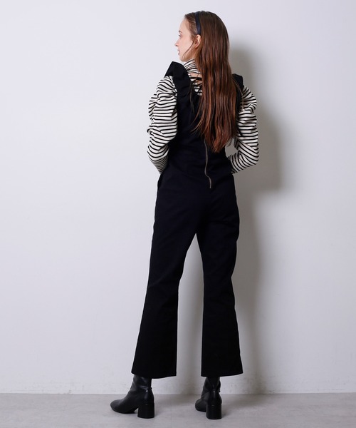 Seemi. byNICECLAUP( シーミーバイナイスクラップ)の「袖コンシャスハイネックリブトップス(Tシャツ/カットソー・レディース・ホワイト系その他/ピンク系その他/ブラック・FREE)」の22枚目の写真