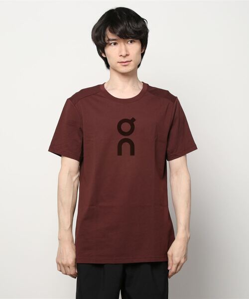 On(オン)の「ON Graphic-T / オン グラフィックT(Tシャツ/カットソー・メンズ・ホワイト/ブラック/バーガンディー・S/M/L)」の1枚目の写真