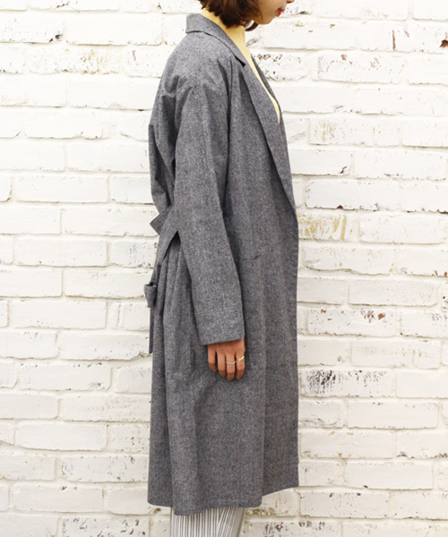 Kastane（カスタネ）の「【Kastane】テーラーガウン（その他アウター・レディース・グレー/ネイビー/その他1・FREE）」の6枚目の写真