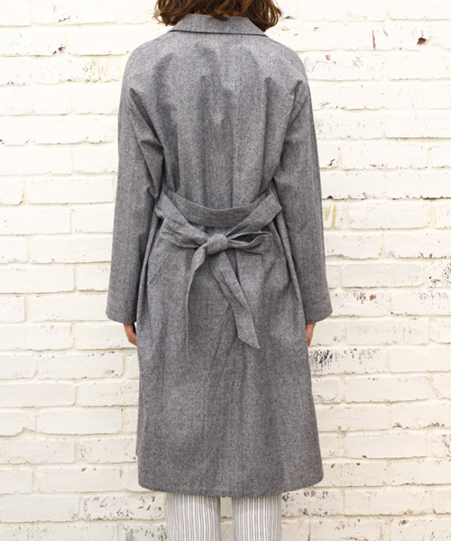 Kastane（カスタネ）の「【Kastane】テーラーガウン（その他アウター・レディース・グレー/ネイビー/その他1・FREE）」の7枚目の写真