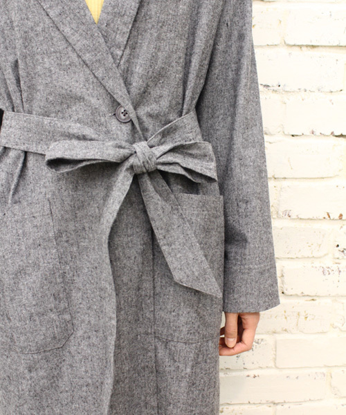 Kastane（カスタネ）の「【Kastane】テーラーガウン（その他アウター・レディース・グレー/ネイビー/その他1・FREE）」の11枚目の写真