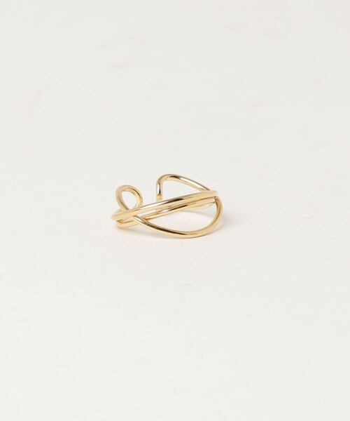 Canal 4℃(カナルヨンドシー)の「【earjoy】シルバー イヤーカフ/片耳用(イヤーカフ・レディース・イエローゴールド・FREE)」の8枚目の写真