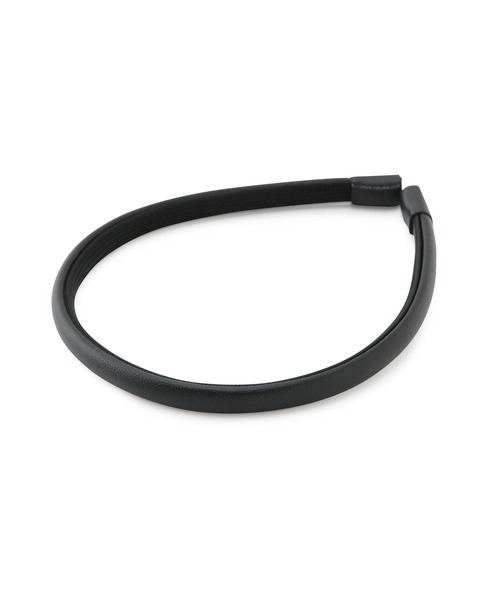 IRIS47（イリスフォーセブン）の「【IRIS47】nocturne head band（カチューシャ・レディース・ブラック/ダークブラウン・FREE）」の2枚目の写真