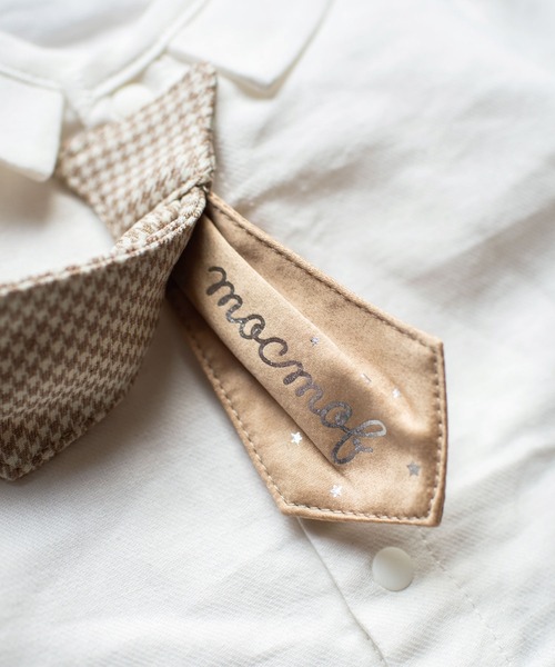 mocmof(モクモフ)の「おめかしフォーマルロンパース(男の子)(ロンパース・キッズ・ネイビー/ベージュ/ブラック・80cm/70cm)」の9枚目の写真