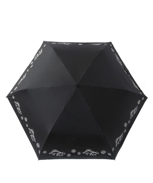 Candy Stripper(キャンディストリッパー)の「TAKE IT EASY DINOSAUR FOLDING UMBRELLA(折りたたみ傘・レディース・ブラック・FREE)」の5枚目の写真