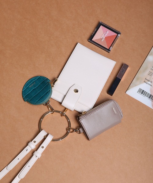 jouetie（ジュエティ）の「【jouetie/ジュエティ】マルチ　リングショルダーバッグ（ショルダーバッグ・レディース・ブラック/ベージュ/グレー/オリーブ/シルバー/ゴールド/アイボリー/ブルー系その他/グレイッシュベージュ・FREE）」の10枚目の写真