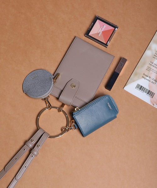 jouetie（ジュエティ）の「【jouetie/ジュエティ】マルチ　リングショルダーバッグ（ショルダーバッグ・レディース・ブラック/ベージュ/グレー/オリーブ/シルバー/ゴールド/アイボリー/ブルー系その他/グレイッシュベージュ・FREE）」の14枚目の写真