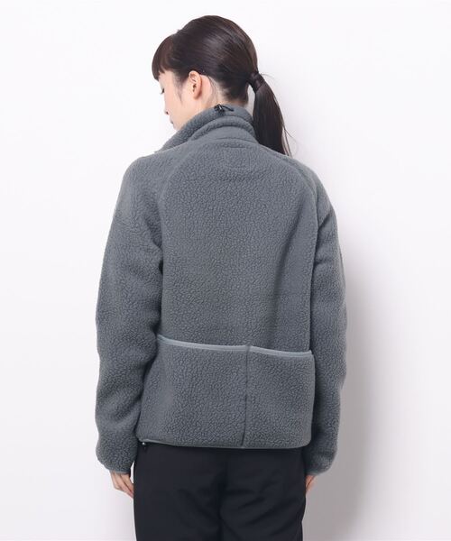 Snow Peak（スノーピーク）の「【Snow Peak】Thermal Boa Fleece Jacket（ブルゾン・レディース・グレー・SMALL）」の3枚目の写真