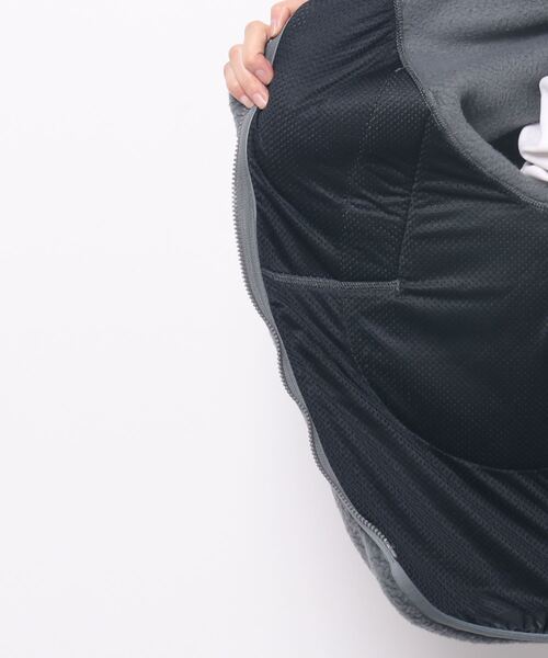 Snow Peak（スノーピーク）の「【Snow Peak】Thermal Boa Fleece Jacket（ブルゾン・レディース・グレー・SMALL）」の4枚目の写真