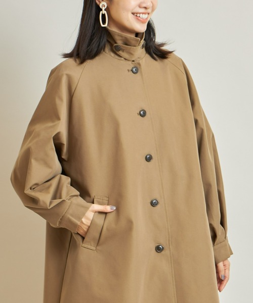 &. NOSTALGIA（アンドドットノスタルジア）の「ステンカラーコート（ステンカラーコート・レディース・ベージュ/モカ・FREE）」の8枚目の写真