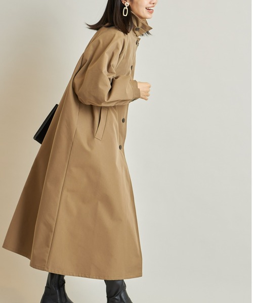 &. NOSTALGIA（アンドドットノスタルジア）の「ステンカラーコート（ステンカラーコート・レディース・ベージュ/モカ・FREE）」の7枚目の写真