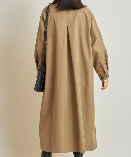 &. NOSTALGIA（アンドドットノスタルジア）の「ステンカラーコート（ステンカラーコート・レディース・ベージュ/モカ・FREE）」の9枚目の写真