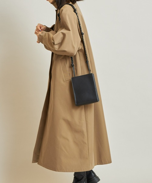 &. NOSTALGIA（アンドドットノスタルジア）の「ステンカラーコート（ステンカラーコート・レディース・ベージュ/モカ・FREE）」の10枚目の写真