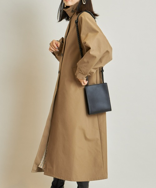 &. NOSTALGIA（アンドドットノスタルジア）の「ステンカラーコート（ステンカラーコート・レディース・ベージュ/モカ・FREE）」の12枚目の写真