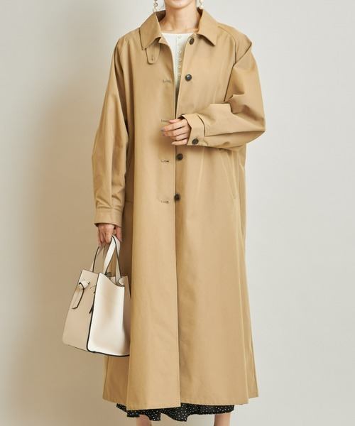 &. NOSTALGIA（アンドドットノスタルジア）の「ステンカラーコート（ステンカラーコート・レディース・ベージュ/モカ・FREE）」の13枚目の写真
