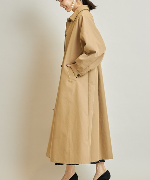 &. NOSTALGIA（アンドドットノスタルジア）の「ステンカラーコート（ステンカラーコート・レディース・ベージュ/モカ・FREE）」の17枚目の写真