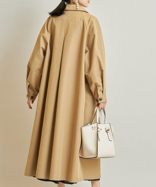 &. NOSTALGIA（アンドドットノスタルジア）の「ステンカラーコート（ステンカラーコート・レディース・ベージュ/モカ・FREE）」の18枚目の写真