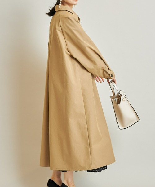 &. NOSTALGIA（アンドドットノスタルジア）の「ステンカラーコート（ステンカラーコート・レディース・ベージュ/モカ・FREE）」の20枚目の写真