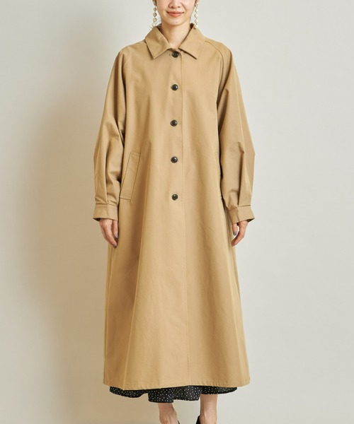 &. NOSTALGIA（アンドドットノスタルジア）の「ステンカラーコート（ステンカラーコート・レディース・ベージュ/モカ・FREE）」の21枚目の写真