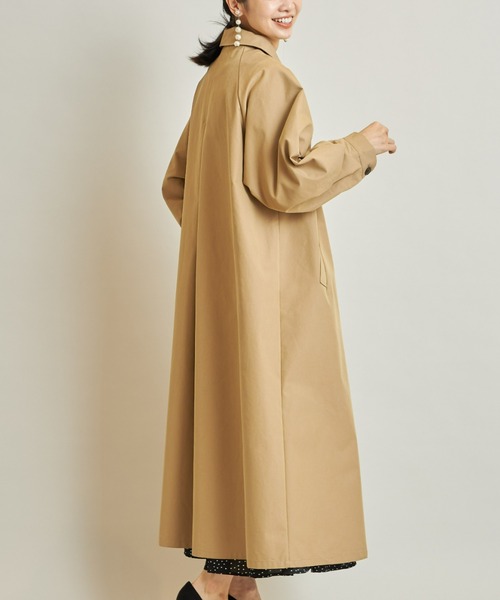 &. NOSTALGIA（アンドドットノスタルジア）の「ステンカラーコート（ステンカラーコート・レディース・ベージュ/モカ・FREE）」の22枚目の写真