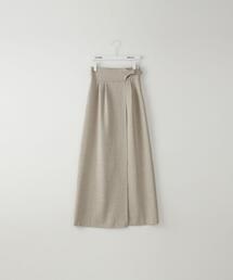 CITEN | ＜CITEN（シテン）＞リネンライク ハイウエスト ロングスカート(スカート)